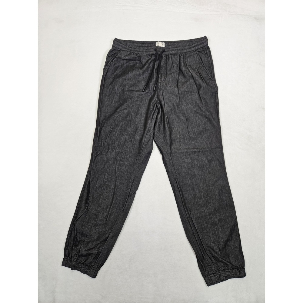 PACT Organic Cotton Daily Twill Pant - Gray - Men's Size XL‎ Comfort Drawstring